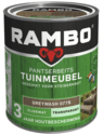Rambo pantserbeits tuinmeubel zijdemat transparant
